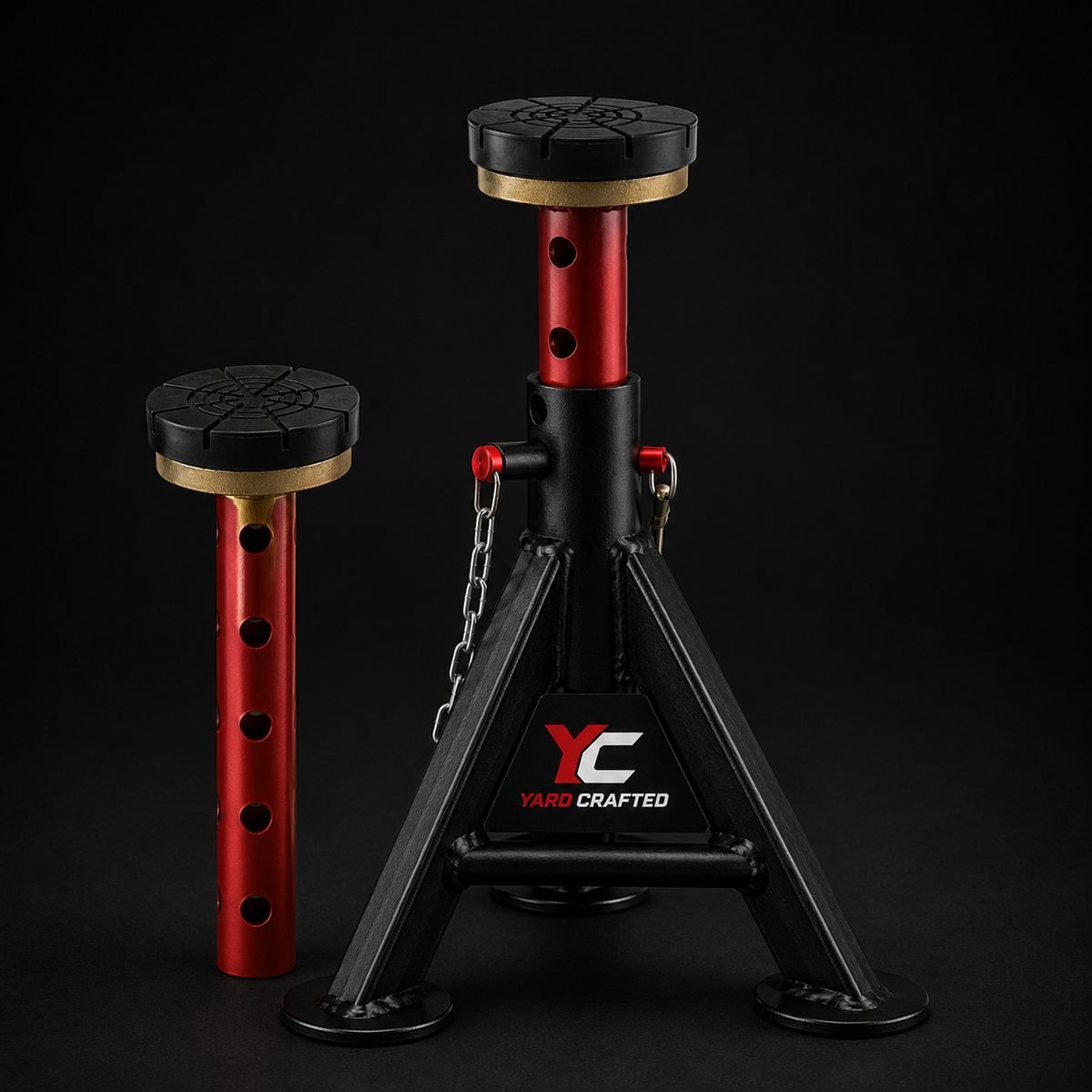 ESCO 3 Ton Performance Axle and Flat Top Jack Stand Kit