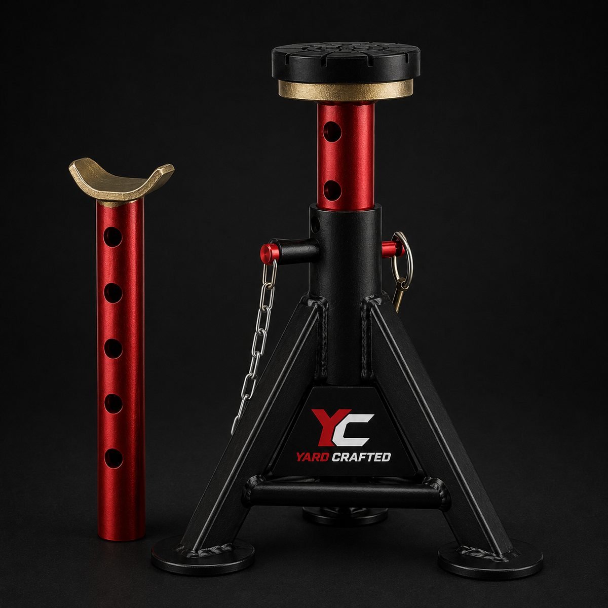 ESCO 3 Ton Performance Axle and Flat Top Jack Stand Kit